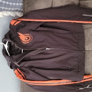 Womens size Medium Harley Davidson water proof jacket, black